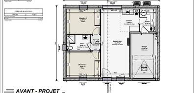 Programme terrain + maison à Crosmières en Sarthe (72) de 54 m² à vendre au prix de 136200€ - 3