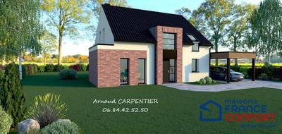 Programme terrain + maison à Aix-Noulette en Pas-de-Calais (62) de 145 m² à vendre au prix de 286073€ - 2
