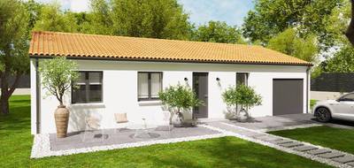 Programme terrain + maison à Saint-Martin-la-Pallu en Vienne (86) de 89 m² à vendre au prix de 161020€ - 1