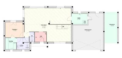 Programme terrain + maison à Nazelles-Négron en Indre-et-Loire (37) de 146 m² à vendre au prix de 324900€ - 3