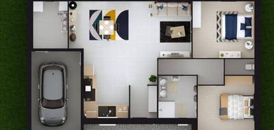 Programme terrain + maison à Beaumont-en-Véron en Indre-et-Loire (37) de 88 m² à vendre au prix de 237300€ - 3