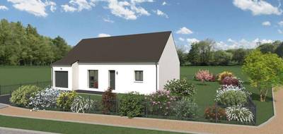 Programme terrain + maison à La Roche-Clermault en Indre-et-Loire (37) de 80 m² à vendre au prix de 158000€ - 1