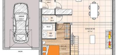 Programme terrain + maison à Longuenée-en-Anjou en Maine-et-Loire (49) de 105 m² à vendre au prix de 301200€ - 4