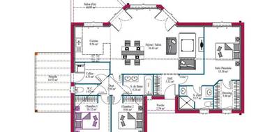 Programme terrain + maison à Grignols en Gironde (33) de 107 m² à vendre au prix de 282008€ - 3