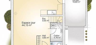 Programme terrain + maison à Mus en Gard (30) de 110 m² à vendre au prix de 363400€ - 4