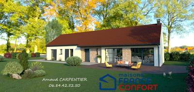 Programme terrain + maison à Croisilles en Pas-de-Calais (62) de 110 m² à vendre au prix de 265637€ - 2