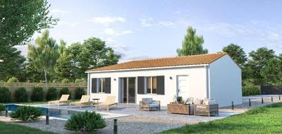 Programme terrain + maison à Saint-Bris-des-Bois en Charente-Maritime (17) de 75 m² à vendre au prix de 196299€ - 2