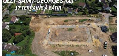 Terrain seul à Ully-Saint-Georges en Oise (60) de 518 m² à vendre au prix de 87400€ - 1