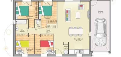 Programme terrain + maison à Vert-le-Grand en Essonne (91) de 92 m² à vendre au prix de 301609€ - 4