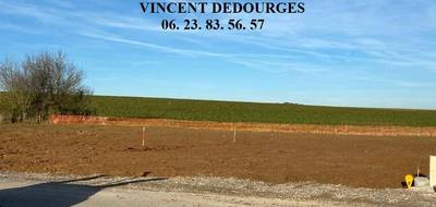 Terrain seul à Chérisy en Pas-de-Calais (62) de 499 m² à vendre au prix de 54000€ - 1