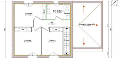 Programme terrain + maison à Firminy en Loire (42) de 94 m² à vendre au prix de 238400€ - 4