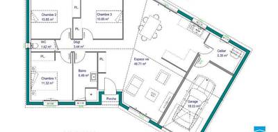 Programme terrain + maison à Saint-Laurent-sur-Gorre en Haute-Vienne (87) de 96 m² à vendre au prix de 204100€ - 3