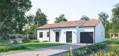Programme terrain + maison à Saint-Cybranet en Dordogne (24) de 84 m² à vendre au prix de 174500€ - 1