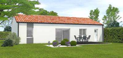 Programme terrain + maison à Sainte-Flaive-des-Loups en Vendée (85) de 80 m² à vendre au prix de 215600€ - 2