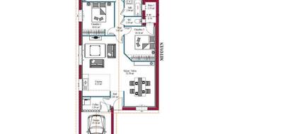 Programme terrain + maison à Saint-Michel-de-Rieufret en Gironde (33) de 93 m² à vendre au prix de 315000€ - 4