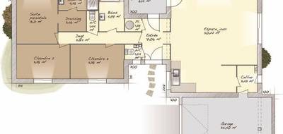 Programme terrain + maison à Andé en Eure (27) de 120 m² à vendre au prix de 330500€ - 4