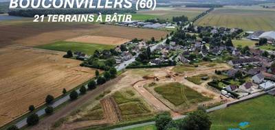 Terrain seul à Bouconvillers en Oise (60) de 747 m² à vendre au prix de 93900€ - 1