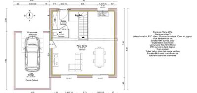Programme terrain + maison à Ruy-Montceau en Isère (38) de 87 m² à vendre au prix de 275000€ - 3