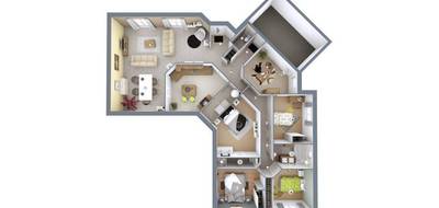 Programme terrain + maison à Maslacq en Pyrénées-Atlantiques (64) de 146 m² à vendre au prix de 336000€ - 4