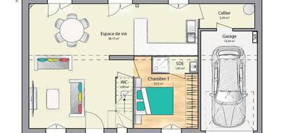 Programme terrain + maison à Nandy en Seine-et-Marne (77) de 90 m² à vendre au prix de 263887€ - 4