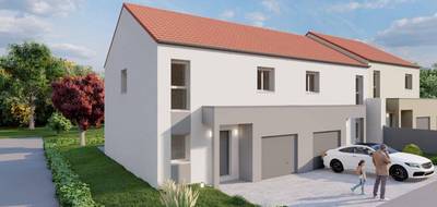 Programme terrain + maison à Rodemack en Moselle (57) de 98 m² à vendre au prix de 302139€ - 1