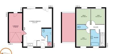 Programme terrain + maison à Présentevillers en Doubs (25) de 84 m² à vendre au prix de 219990€ - 4