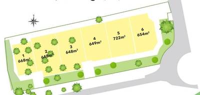 Terrain seul à Orange en Vaucluse (84) de 648 m² à vendre au prix de 139900€ - 3