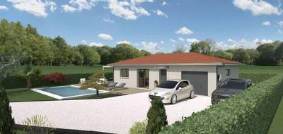 Programme terrain + maison à Saint-Étienne-sur-Chalaronne en Ain (01) de 100 m² à vendre au prix de 280000€ - 1