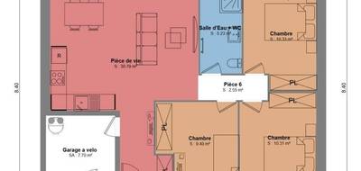 Programme terrain + maison à Le Bernard en Vendée (85) de 68 m² à vendre au prix de 236175€ - 4