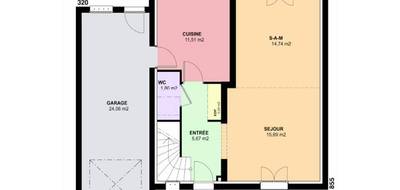 Programme terrain + maison à Sexey-aux-Forges en Meurthe-et-Moselle (54) de 101 m² à vendre au prix de 269000€ - 3