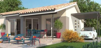 Programme terrain + maison à Cadaujac en Gironde (33) de 107 m² à vendre au prix de 425000€ - 1