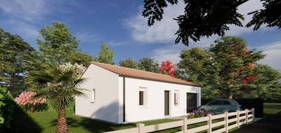 Programme terrain + maison à Auchay-sur-Vendée en Vendée (85) de 59 m² à vendre au prix de 142800€ - 2