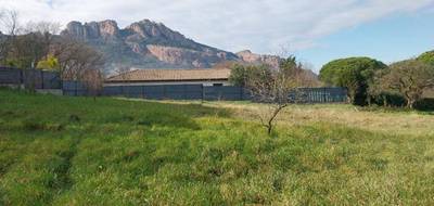 Terrain seul à Roquebrune-sur-Argens en Var (83) de 887 m² à vendre au prix de 280000€ - 1