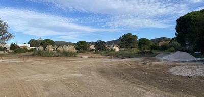 Terrain seul à Hyères en Var (83) de 300 m² à vendre au prix de 225000€ - 2