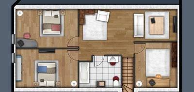 Programme terrain + maison à Boinvilliers en Yvelines (78) de 112 m² à vendre au prix de 305600€ - 4