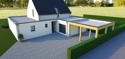 Programme terrain + maison à Montertelot en Morbihan (56) de 164 m² à vendre au prix de 374000€ - 2