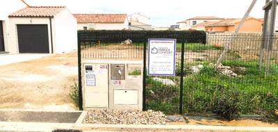 Terrain seul à Pouzolles en Hérault (34) de 390 m² à vendre au prix de 83800€ - 1