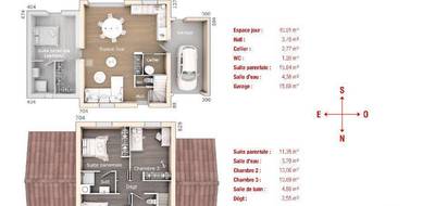 Programme terrain + maison à Pernes-les-Fontaines en Vaucluse (84) de 90 m² à vendre au prix de 280000€ - 4