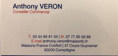 Programme terrain + maison à Compiègne en Oise (60) de 140 m² à vendre au prix de 429630€ - 4