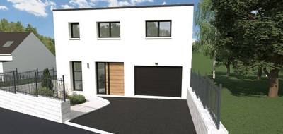 Programme terrain + maison à Saint-Antoine-du-Rocher en Indre-et-Loire (37) de 110 m² à vendre au prix de 273500€ - 1