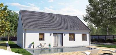 Programme terrain + maison à Diou en Allier (03) de 76 m² à vendre au prix de 160475€ - 2