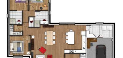 Programme terrain + maison à Ecquetot en Eure (27) de 129 m² à vendre au prix de 317400€ - 3