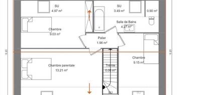 Programme terrain + maison à Cuvillers en Nord (59) de 110 m² à vendre au prix de 270000€ - 2