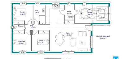Programme terrain + maison à Boisseuil en Haute-Vienne (87) de 90 m² à vendre au prix de 241960€ - 3
