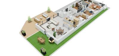 Programme terrain + maison à Rivière en Pas-de-Calais (62) de 140 m² à vendre au prix de 356900€ - 4