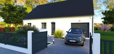 Programme terrain + maison à Chambourg-sur-Indre en Indre-et-Loire (37) de 80 m² à vendre au prix de 211000€ - 1