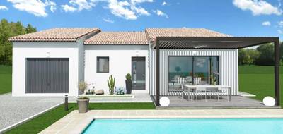 Programme terrain + maison à Villeneuve-de-Berg en Ardèche (07) de 96 m² à vendre au prix de 279300€ - 1