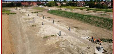 Terrain seul à Carvin en Pas-de-Calais (62) de 418 m² à vendre au prix de 62800€ - 1