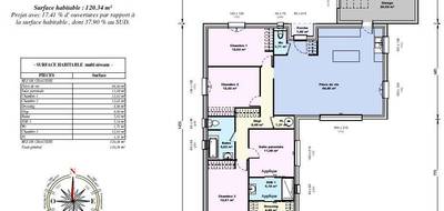 Programme terrain + maison à Les Matelles en Hérault (34) de 120 m² à vendre au prix de 450000€ - 4