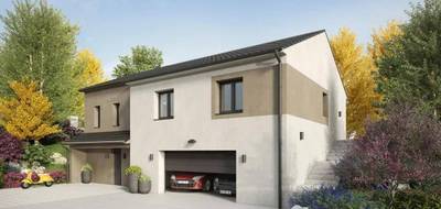 Programme terrain + maison à Rédange en Moselle (57) de 96 m² à vendre au prix de 417579€ - 1